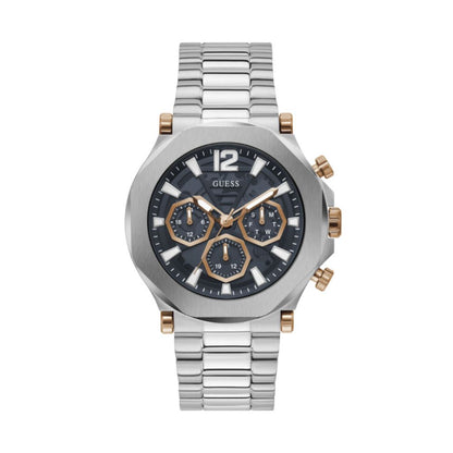 Montre Guess en acier inoxydable gris