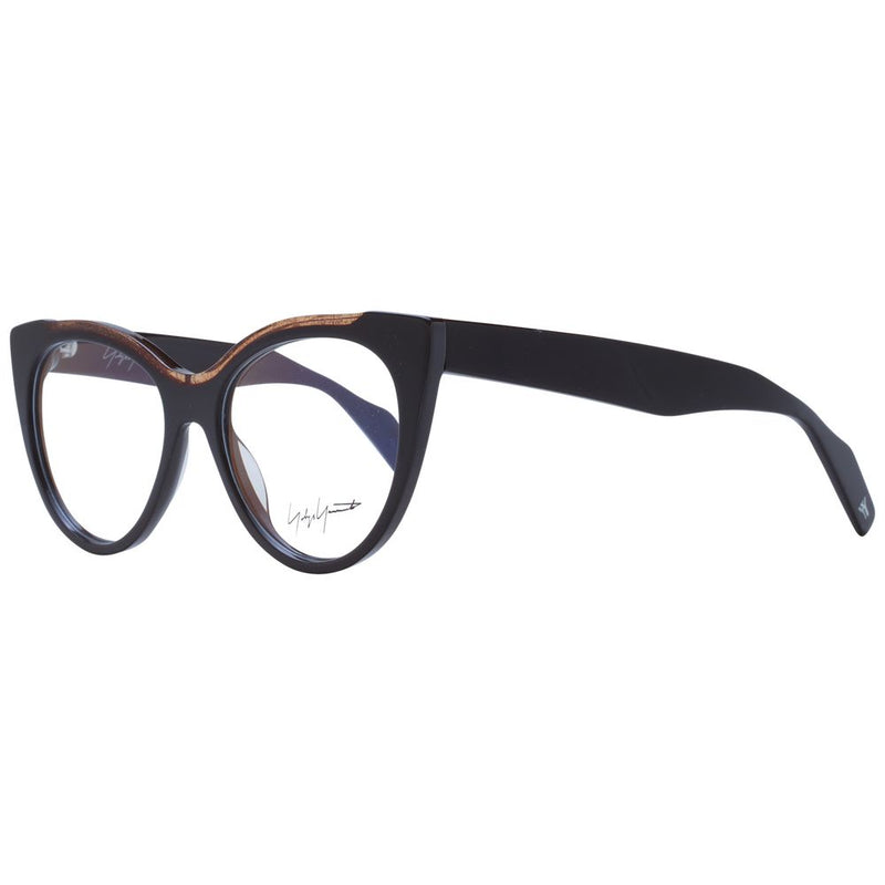 Yohji Yamamoto Brown Cat Eye Glasses Frame for Women