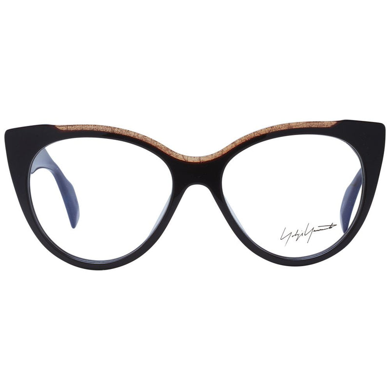 Yohji Yamamoto Brown Cat Eye Glasses Frame for Women