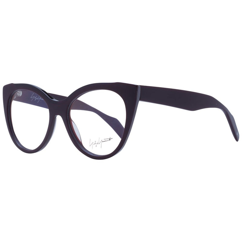 Yohji Yamamoto Purple Women Glasses Frame - Elegant Cat-Eye Style