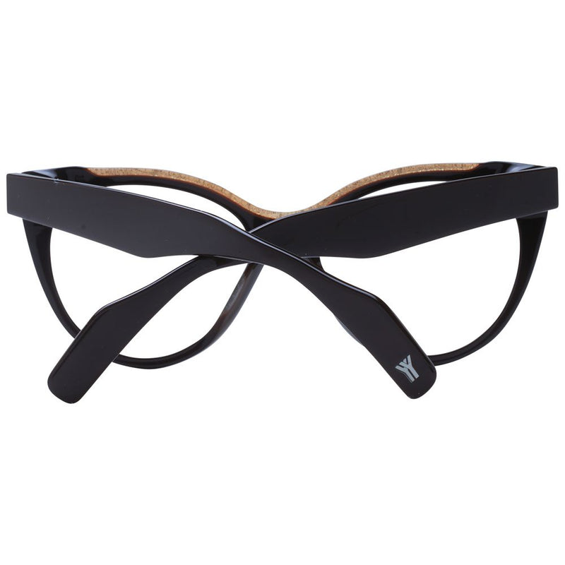 Yohji Yamamoto Brown Cat Eye Glasses Frame for Women
