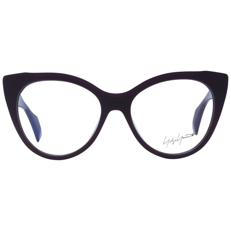 Yohji Yamamoto Purple Women Glasses Frame - Elegant Cat-Eye Style