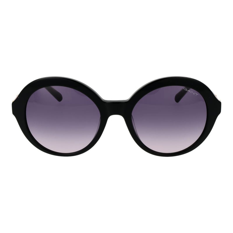 Gant Black Women Sunglasses - Elegant Round Frame with UV Protection