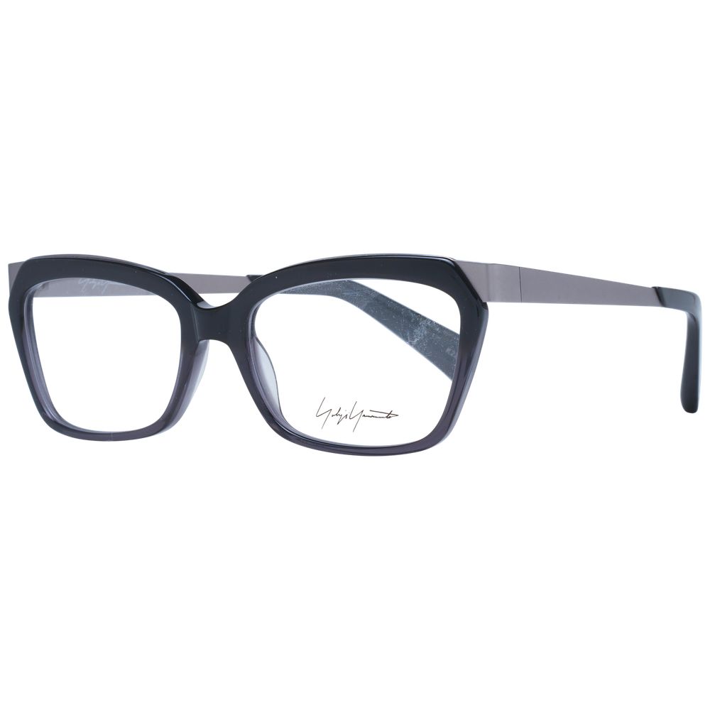 Yohji Yamamoto Black Women Glasses Frame - Elegant & Customizable
