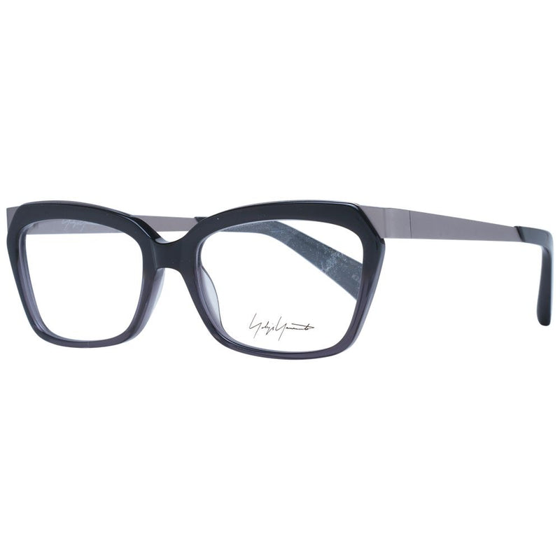 Yohji Yamamoto Black Women Glasses Frame - Elegant & Customizable