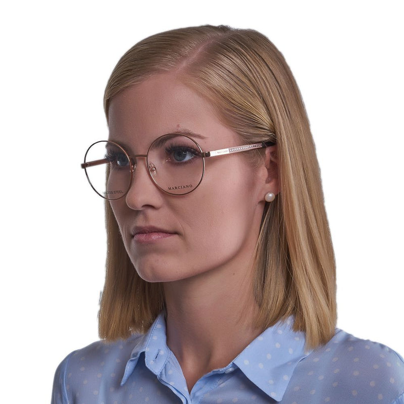 Monture de lunettes pour femmes Marciano by Guess en or rose