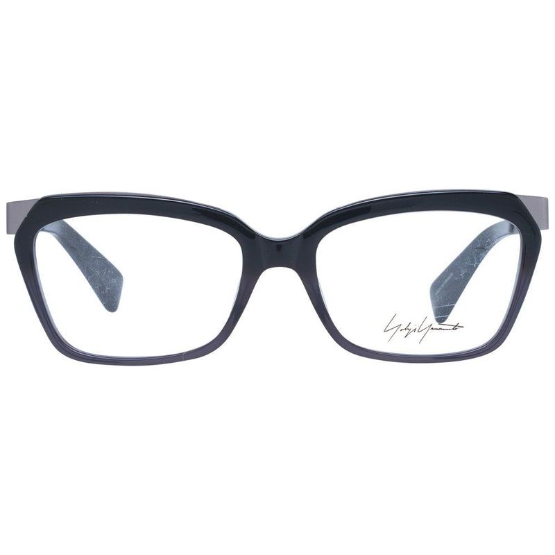 Yohji Yamamoto Black Women Glasses Frame - Elegant & Customizable