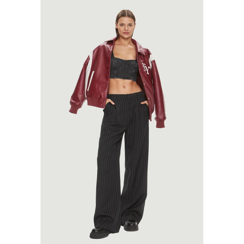 Tommy Hilfiger Jeans Black Recycled Cotton Bustier Top