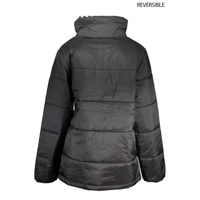 Vans Black Nylon Women Jacket - Reversible & Waterproof