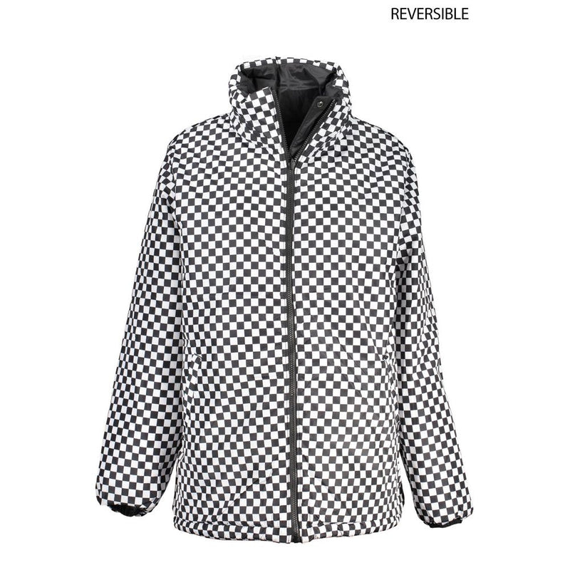 Vans Black Nylon Women Jacket - Reversible & Waterproof