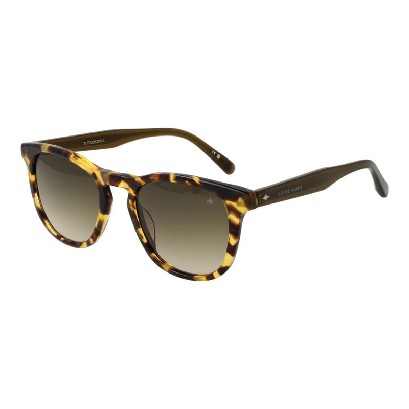 Lunettes de soleil pour homme marron Scotch & Soda