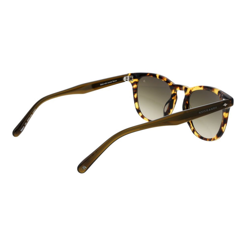 Lunettes de soleil pour homme marron Scotch & Soda