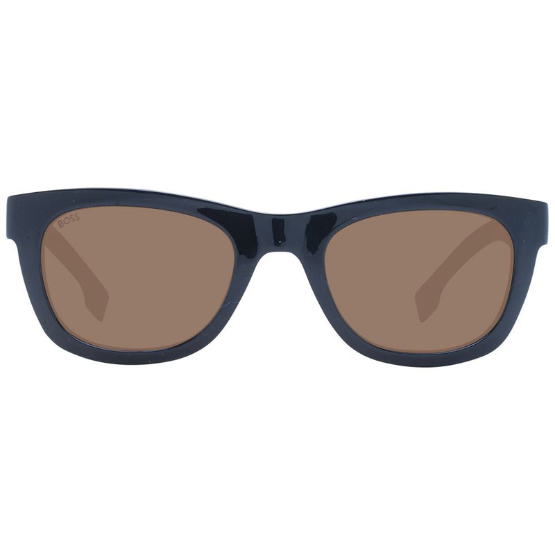 Lunettes de soleil noires Hugo Boss pour homme