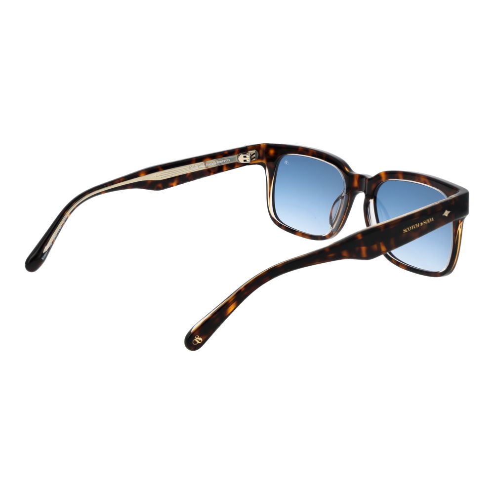 Lunettes de soleil pour homme marron Scotch & Soda