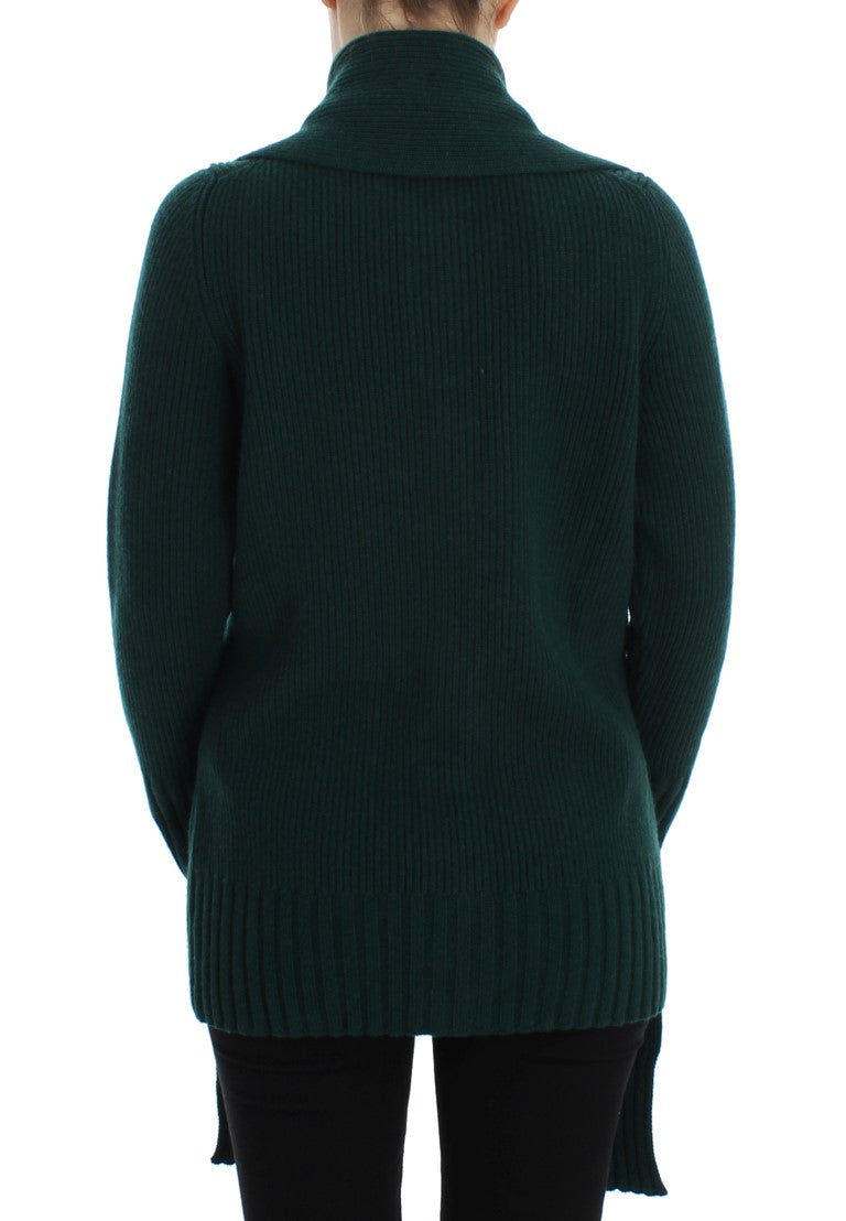Dolce & Gabbana Cardigan en cachemire tricoté vert