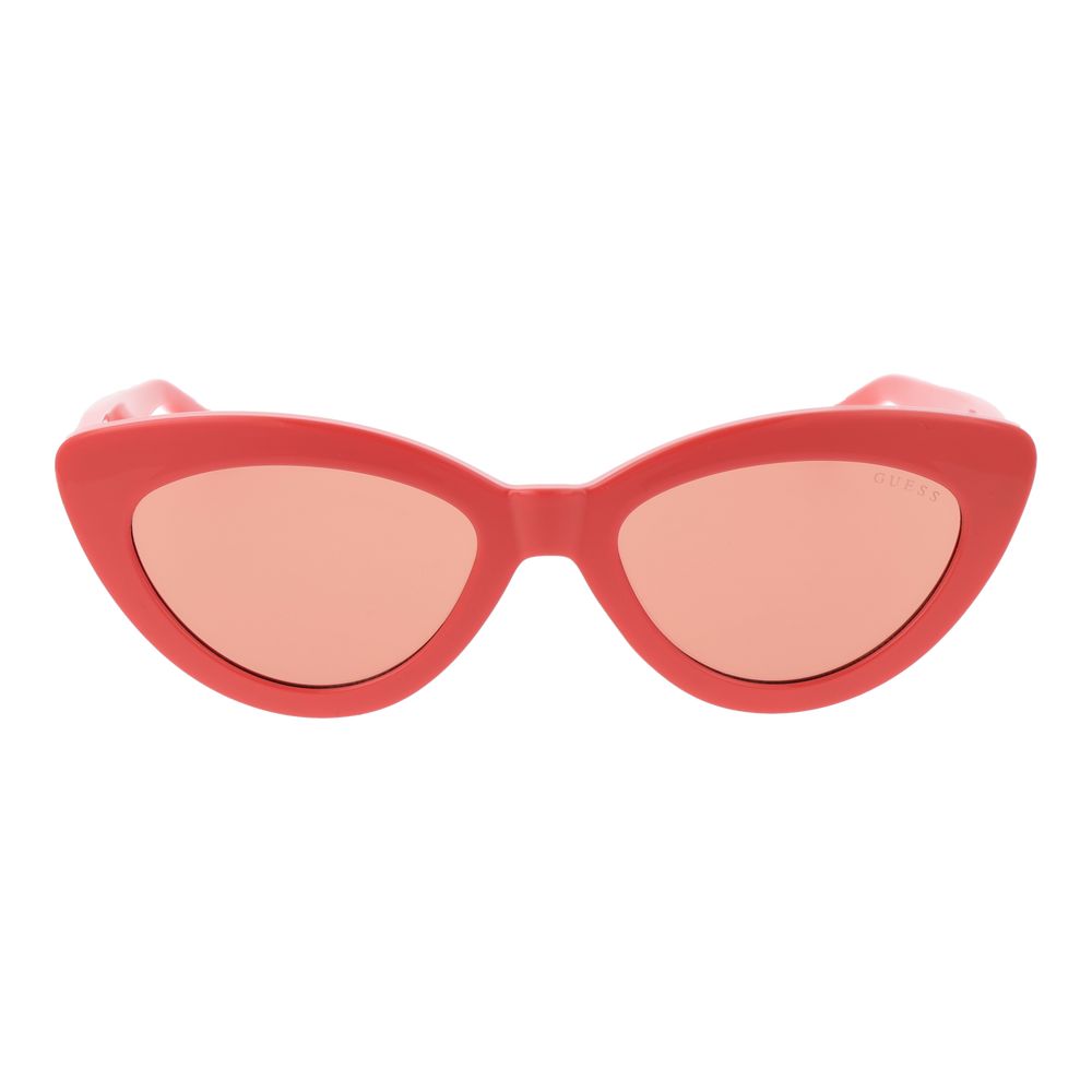 Guess Lunettes de soleil roses en forme de chat pour femmes
