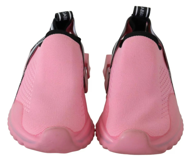 Dolce & Gabbana Pink Low Top Sorrento Sneakers for Women