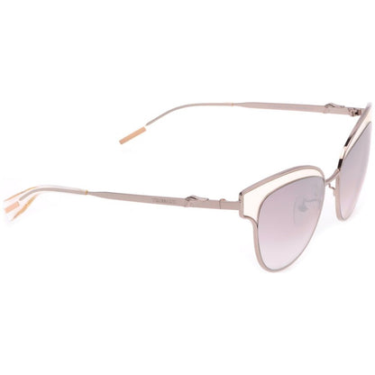 Lunettes de soleil Trussardi en métal argenté