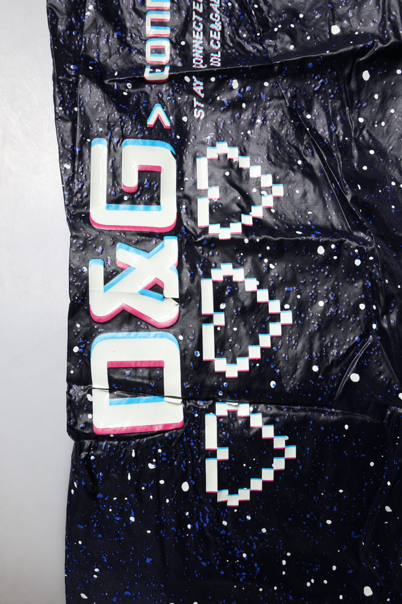 Dolce &amp; Gabbana donkerblauwe katoenen joggingbroek met DG Game-print