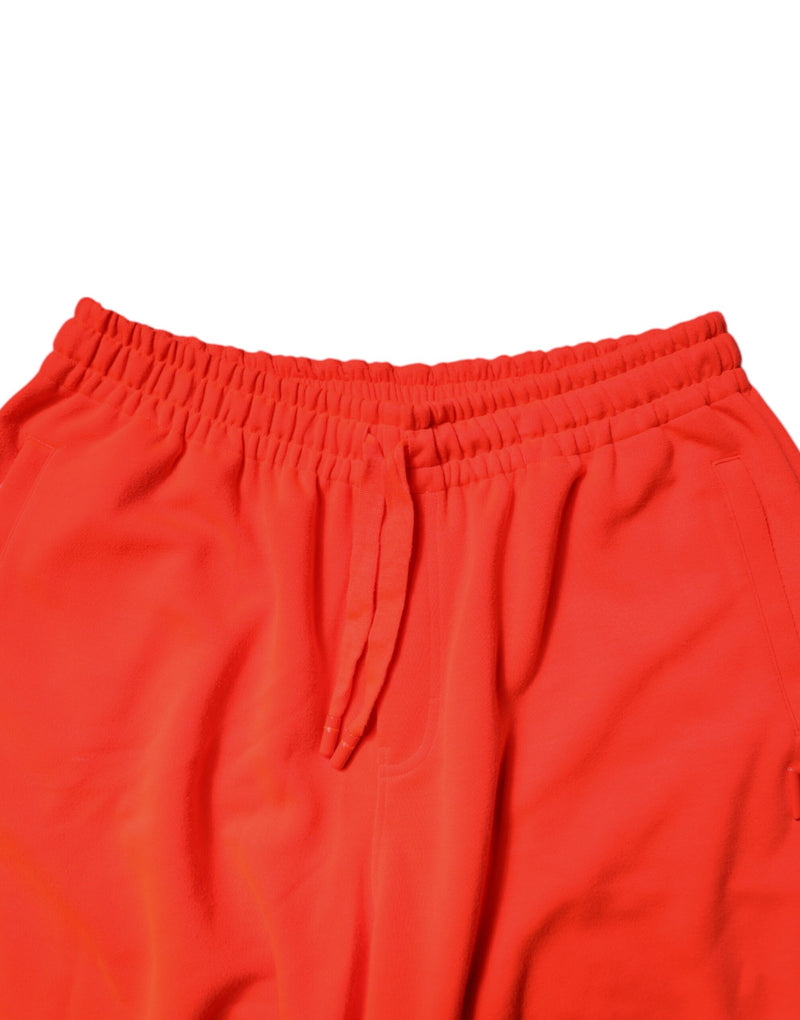 Shorts Bermuda pour homme en polyester rouge taille mi-hauteur de Dolce &amp; Gabbana