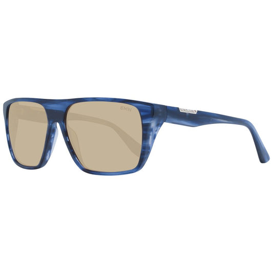 BMW blauwe herensunbrillen