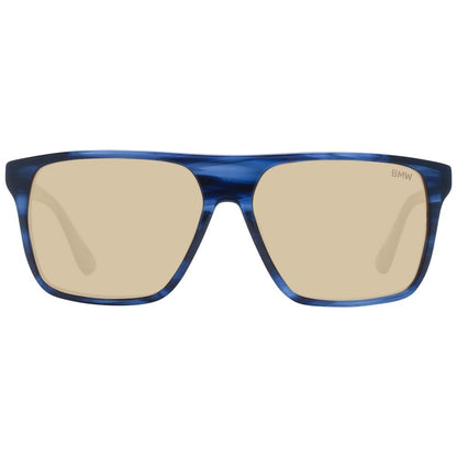 BMW blauwe herensunbrillen