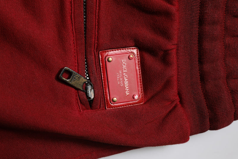 Shorts Bermuda en molleton à effet déchiré marron de Dolce &amp; Gabbana