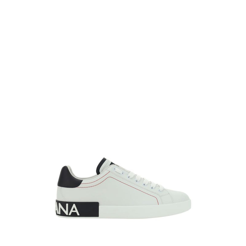 Dolce & Gabbana Sneakers en Cuir de Veau - Élégance Masculine