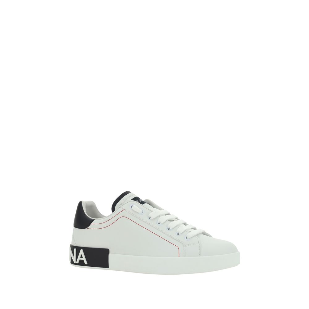 Dolce & Gabbana Sneakers en Cuir de Veau - Élégance Masculine