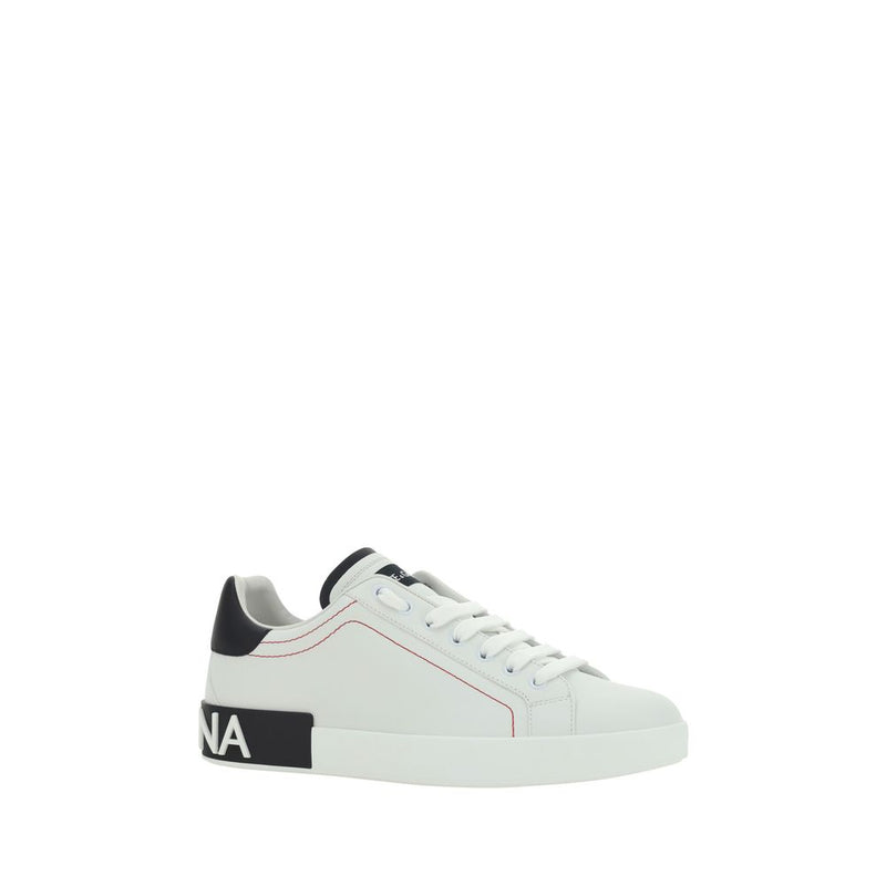 Dolce & Gabbana Sneakers en Cuir de Veau - Élégance Masculine