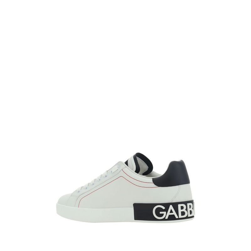Dolce & Gabbana Sneakers en Cuir de Veau - Élégance Masculine