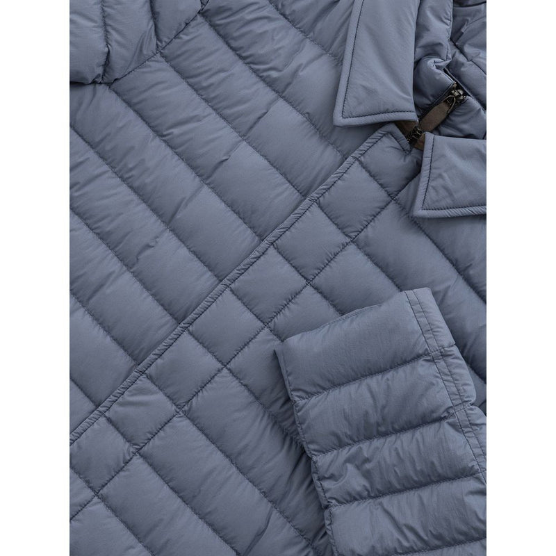 Herno Blue Polyester Jackets & Coat