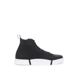 Roberto Cavalli Elegant Suede Sneakers - Chic Black