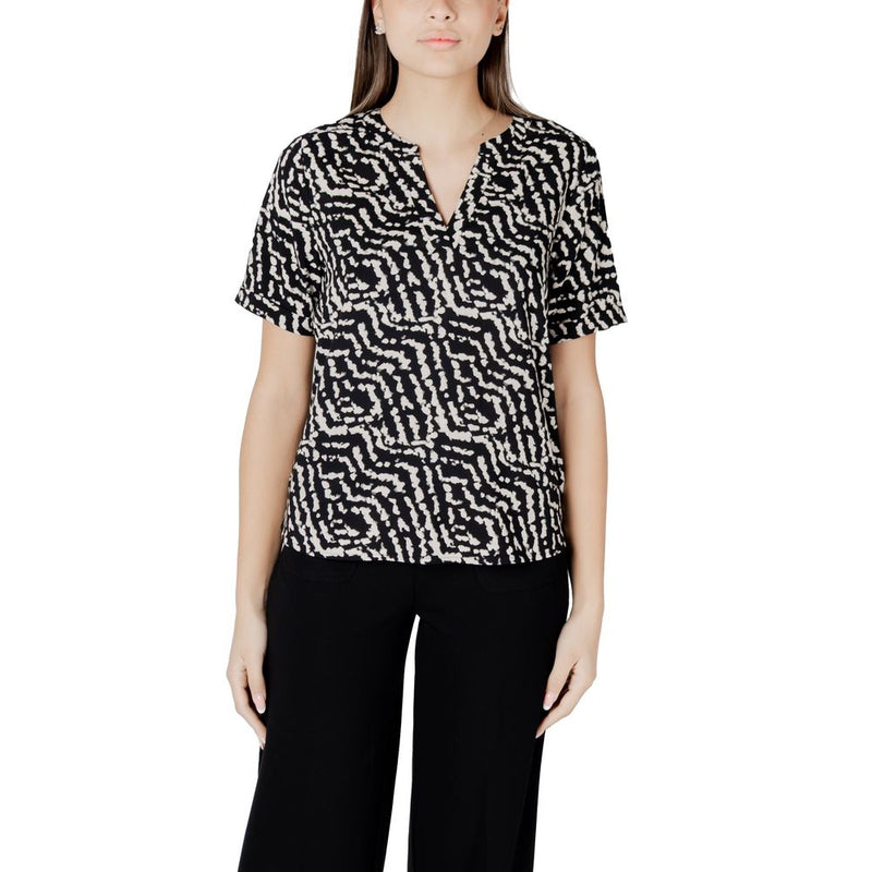 Blouse Viscose Noire Street One - Élégante et Polyvalente