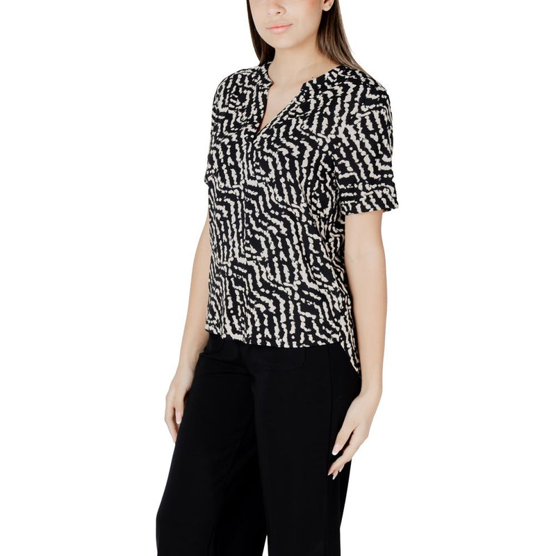 Blouse Viscose Noire Street One - Élégante et Polyvalente