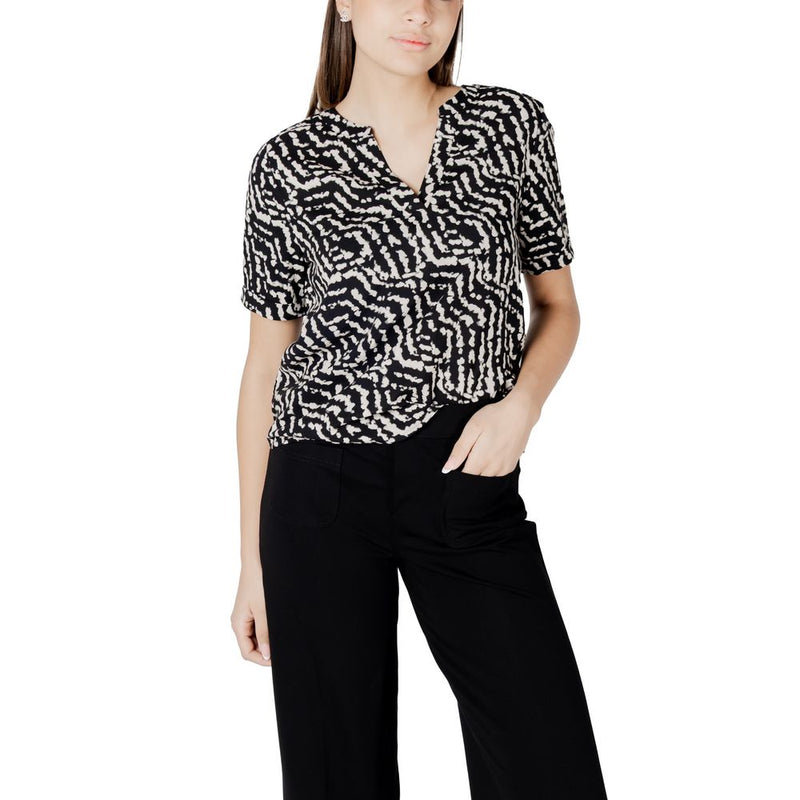 Blouse Viscose Noire Street One - Élégante et Polyvalente