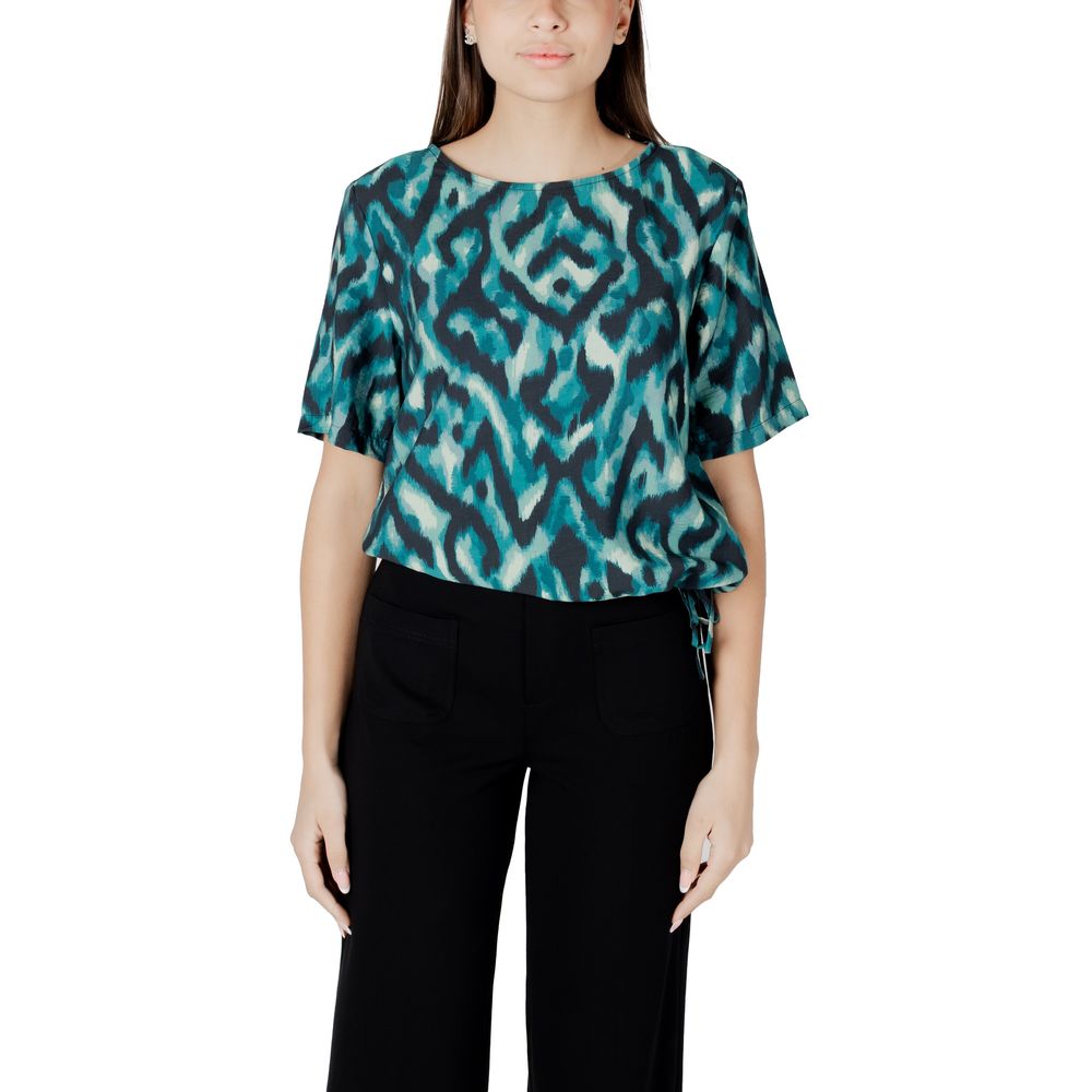 Blouse en Viscose Verte Street One - Élégance Été Incontournable