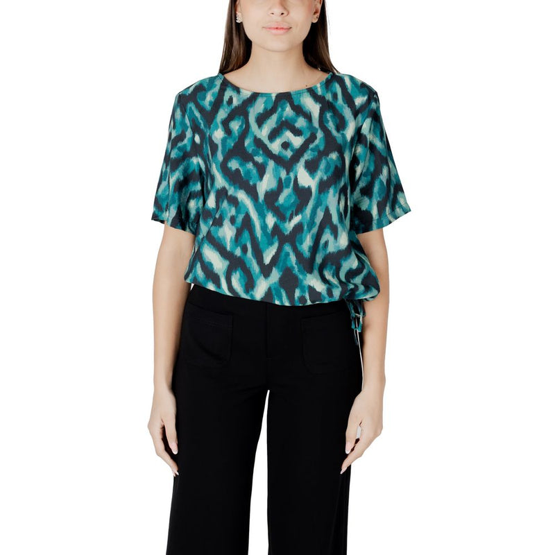 Blouse en Viscose Verte Street One - Élégance Été Incontournable