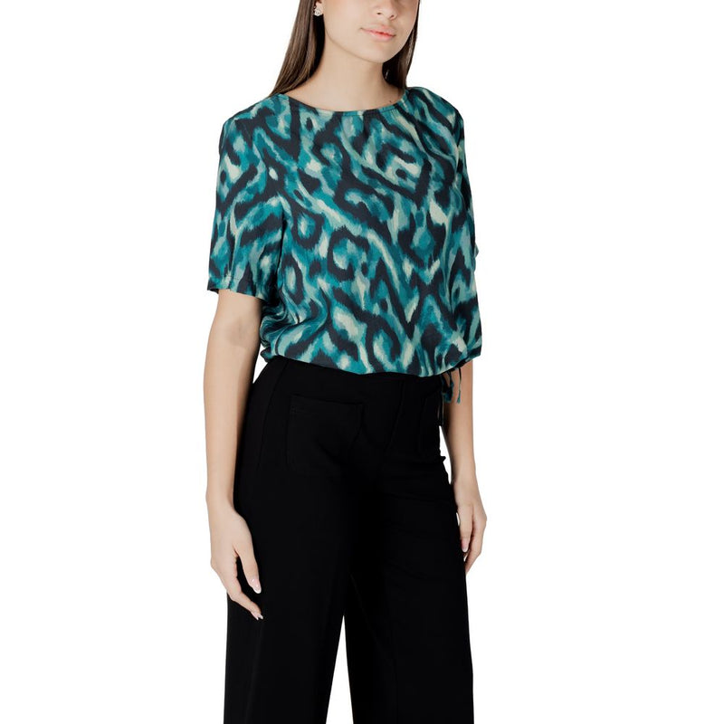 Blouse en Viscose Verte Street One - Élégance Été Incontournable