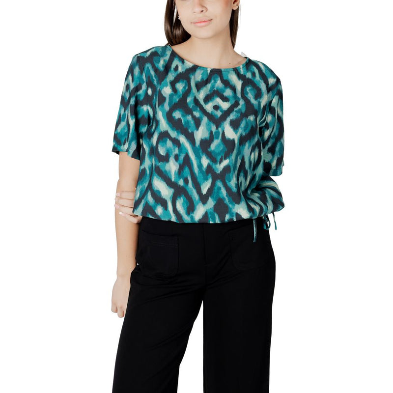 Blouse en Viscose Verte Street One - Élégance Été Incontournable