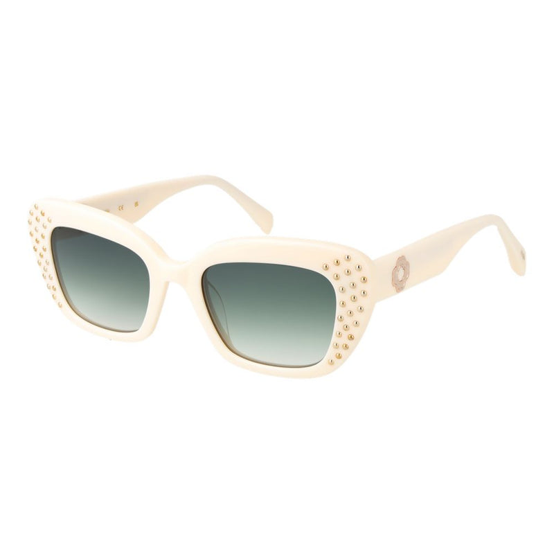 Maje Cream Cat Eye Sunglasses for Women