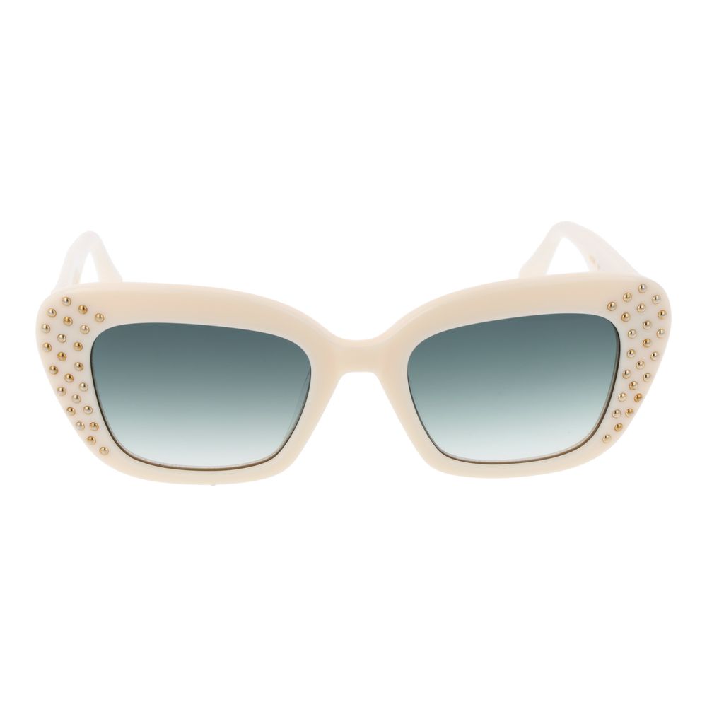 Maje Cream Cat Eye Sunglasses for Women