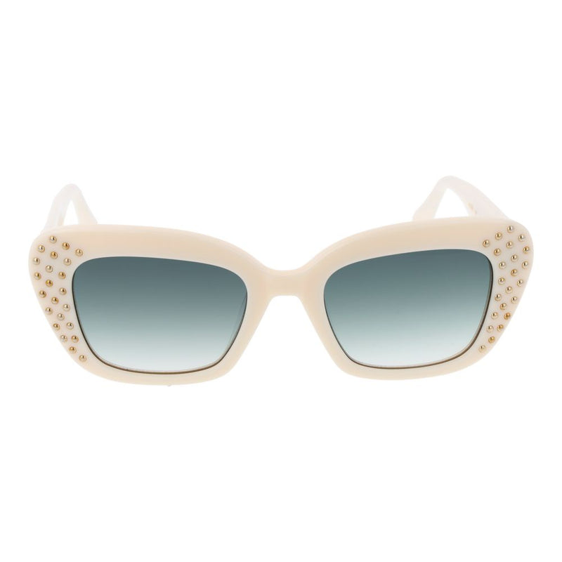 Maje Cream Cat Eye Sunglasses for Women