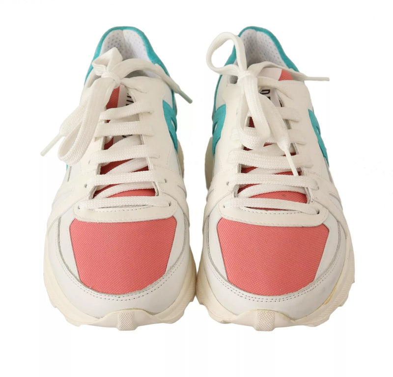 HIDE & JACK Multicolor Low Top Lace Up Women Sneakers