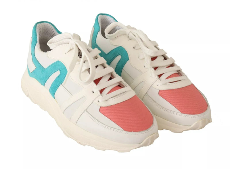 HIDE & JACK Multicolor Low Top Lace Up Women Sneakers