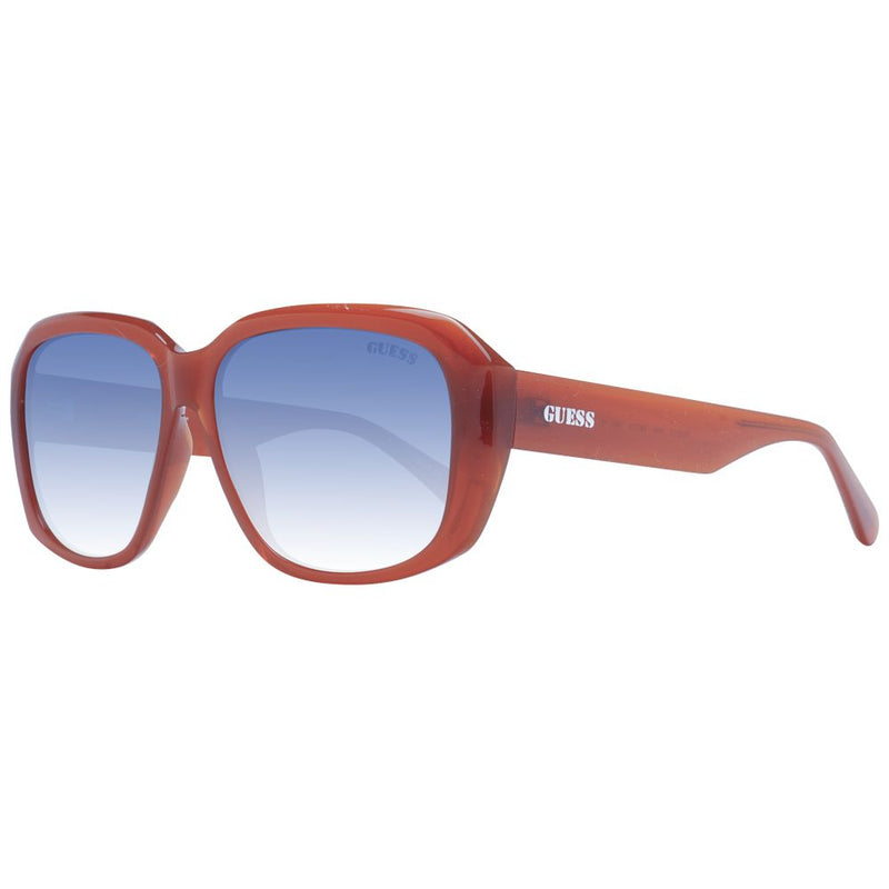 Guess Copper Women Sunglass - Chic Square Frame with Gradient Lenses