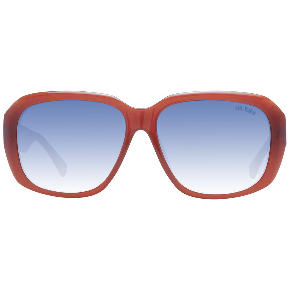 Guess Copper Women Sunglass - Chic Square Frame with Gradient Lenses