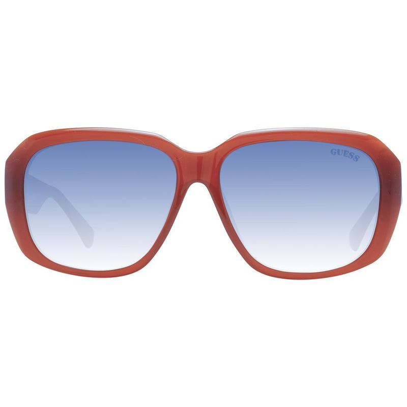 Guess Copper Women Sunglass - Chic Square Frame with Gradient Lenses