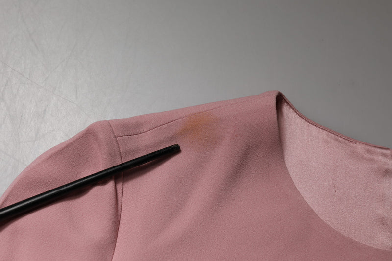 Robe A-ligne Flare Rose Dolce & Gabbana avec Manches 3/4