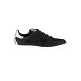 Diadora Black Leather Women Sneaker - All-Day Stylish Comfort